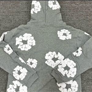 Grey Denim Tears Hoodie